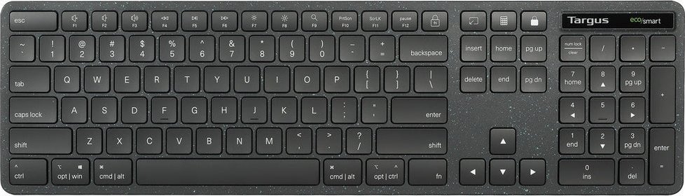 Klawiatura Targus AKB874NO klawiatura Uniwersalne USB QWERTY Skandynawia Czarny Eco*