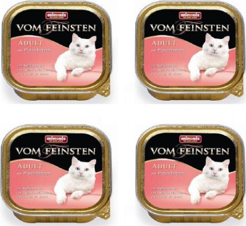 Animonda Vom Feinsten Adult Cat smak: z sercami indyka 32x100g