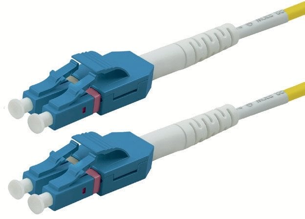 Kabel światłowodowy ROLINE, Duplex, 9/125µm, OS2, LC/LC, UNIBOOT, żółty, 3 m