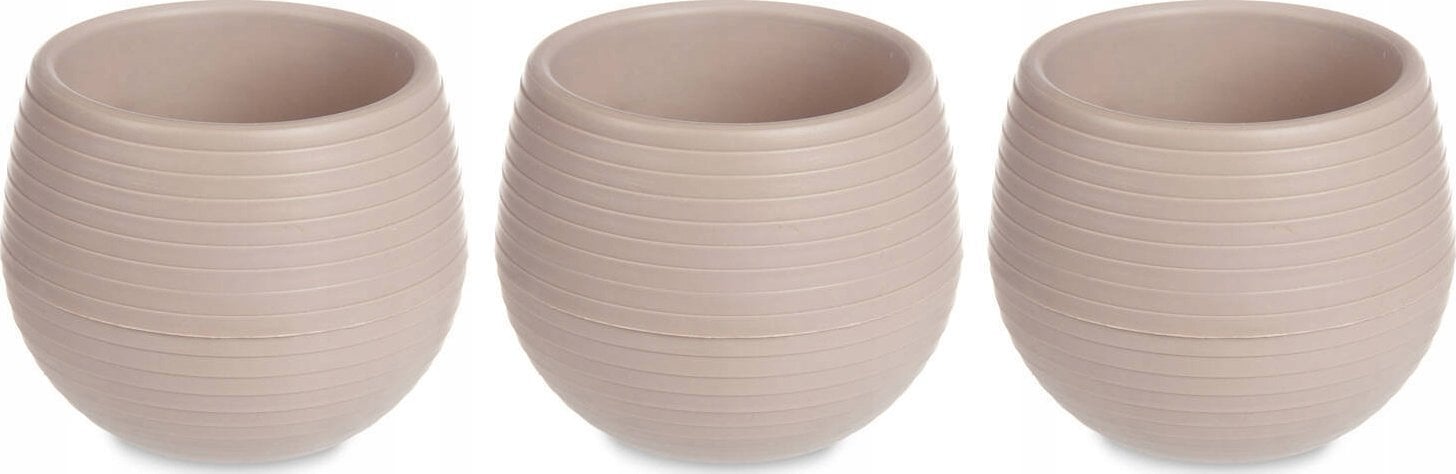 Ibergarden Doniczki samonawadniające, plastikowe, 3 sztuki, Ø 14 cm