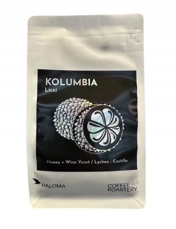 Kawa ziarnista Paloma Kolumbia Liczi Santa Mónica 200g