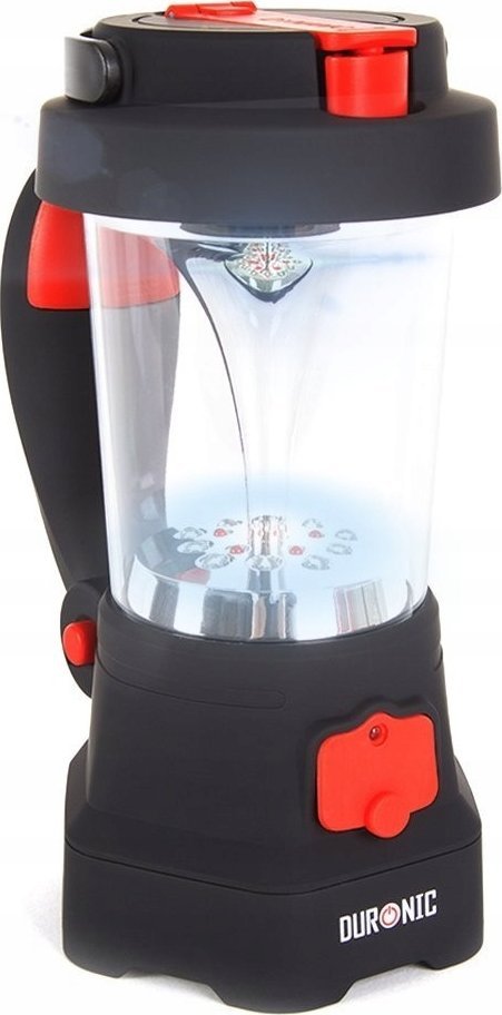Latarka Duronic Duronic Hurricane Lampa turystyczna dynamo USB SOS
