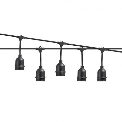 Girlanda LED 24V 15m 15x E27