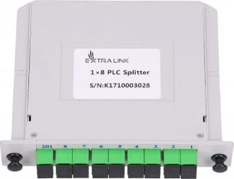 ExtraLink EXTRALINK 1:8 PLC SPLITTER SC/APC SLOT TYPE