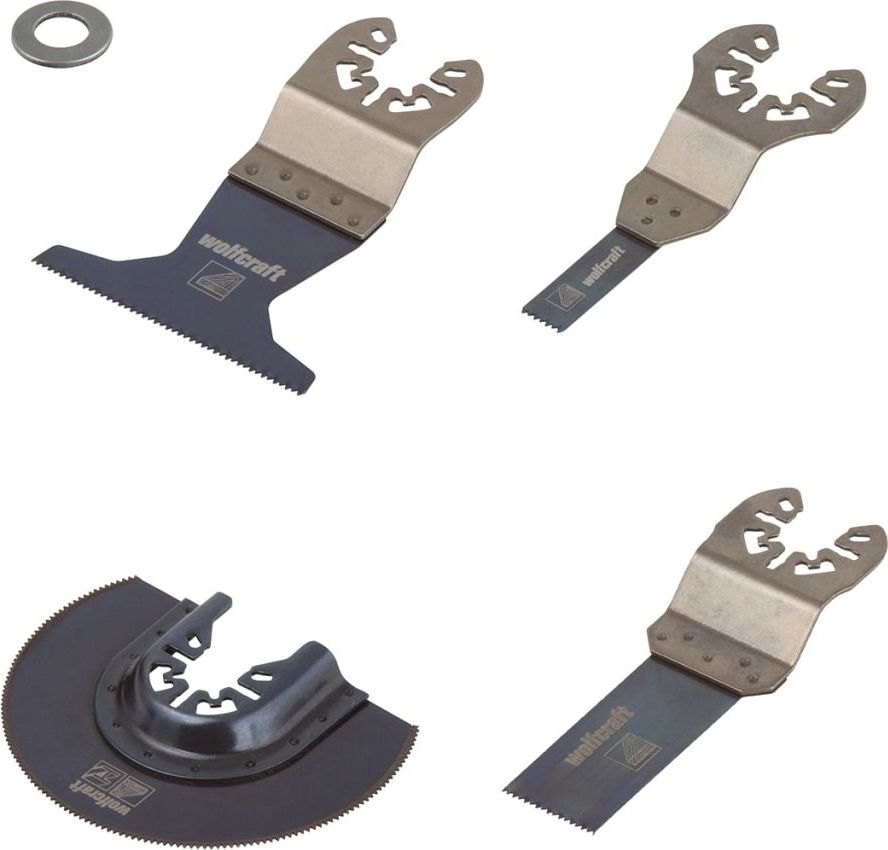 Wolfcraft Zestaw brzeszczotów do multinarzędzi Wolfcraft - Laminat