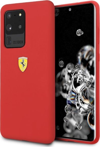 Ferrari Ferrari Hardcase FESSIHCS69RE S20 Ultra G988 czerwony/red Silicone