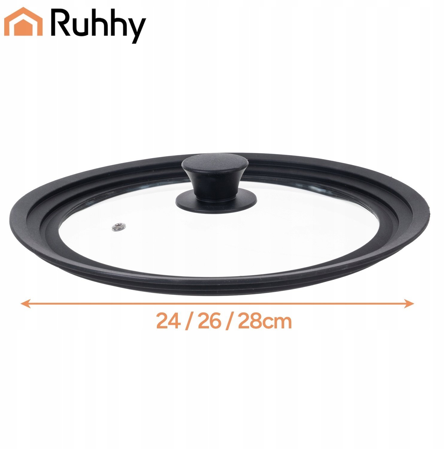 Ruhhy Pokrywka silikonowa 3 w 1 24/26/28cm 25560