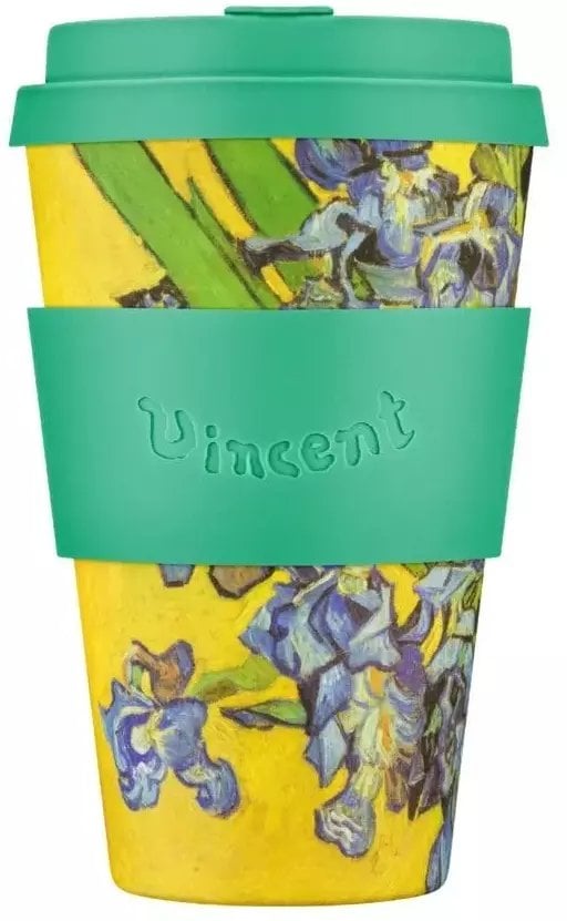 Ecoffee cup Kubek na wynos Ecoffee Cup* Van Gogh Museum Irises 400ml - Irysy