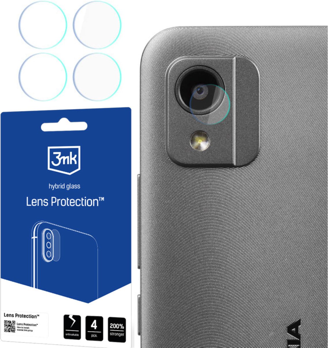 NOKIA C110 - 3MK LENS PROTECTION