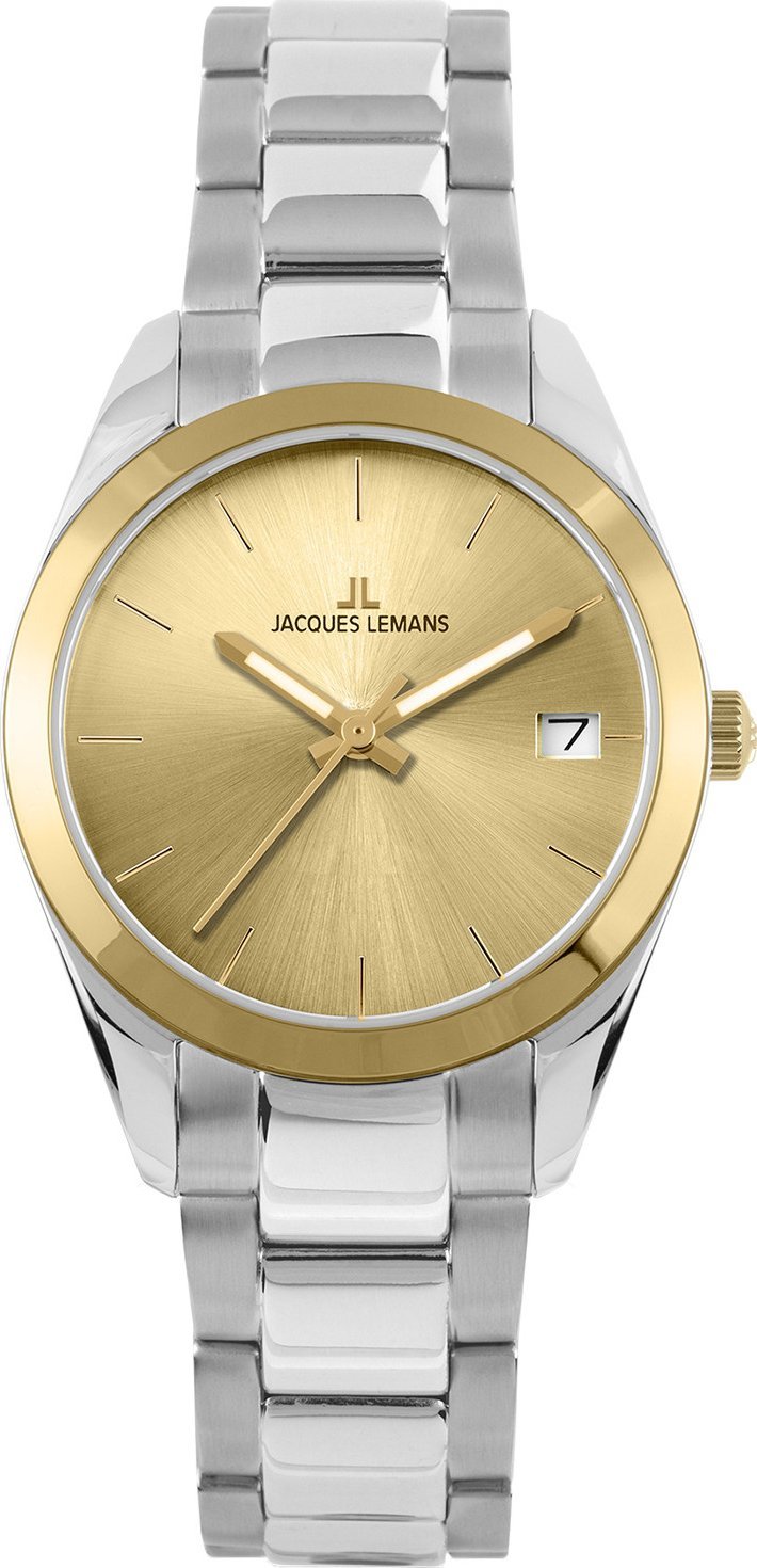 Zegarek Jacques Lemans Zegarek damski Jacques Lemans 1-1878E srebrny