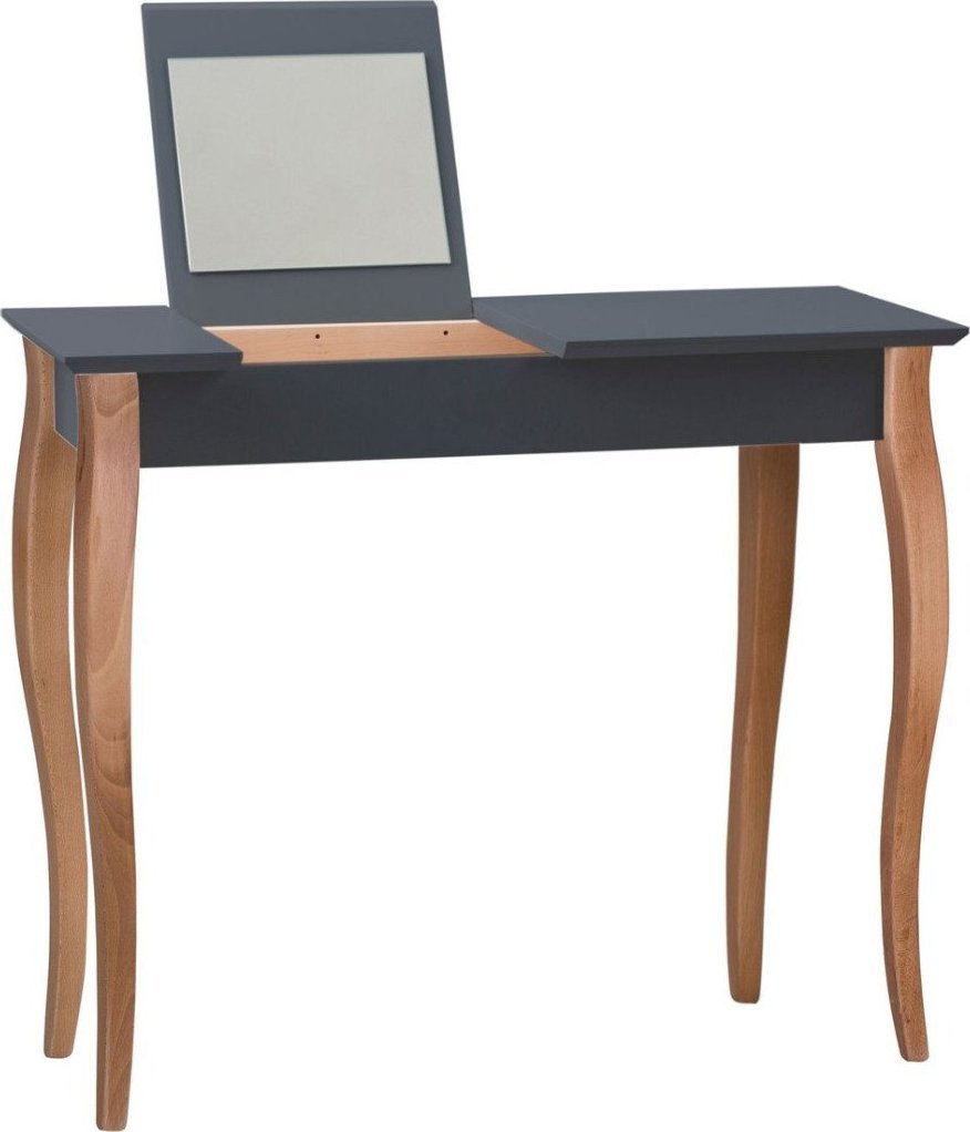 Ragaba Toaletka z lustrem LILLO 85 cm grafitowa