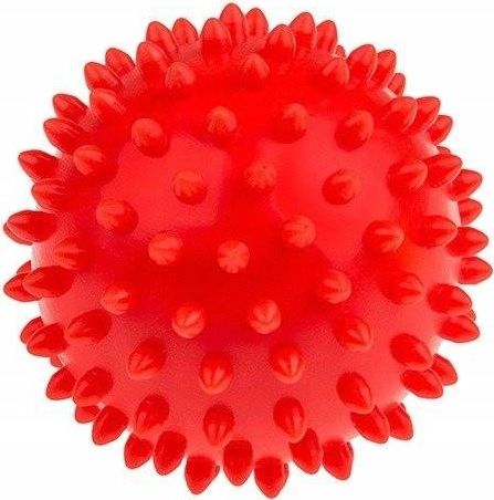 Tullo Piłeczka sensoryczna czerwona do masażu 9 cm (PI239-CZER)