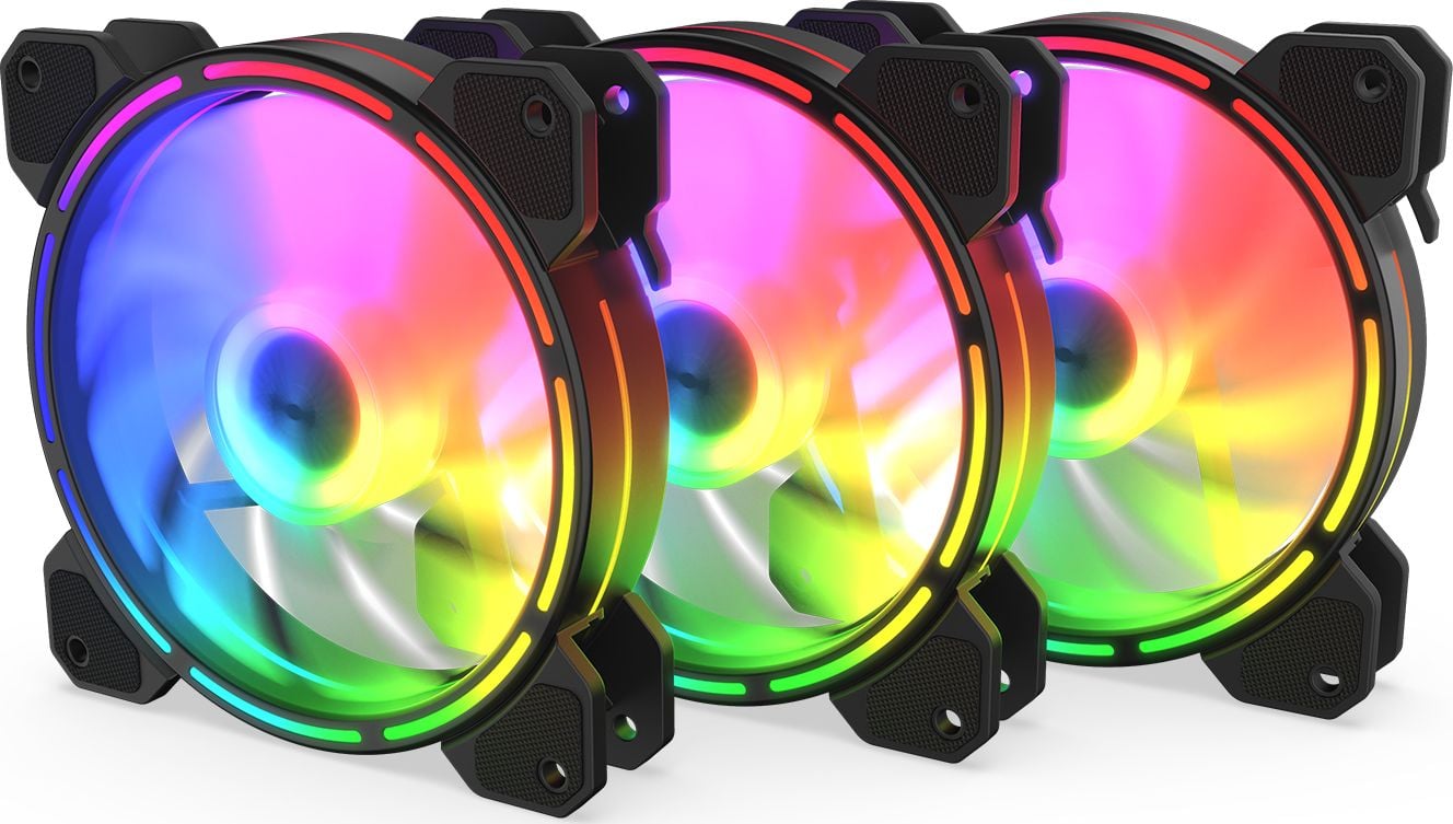 Wentylator Krux Lunar 120 ARGB 3-pack (KRX0068)