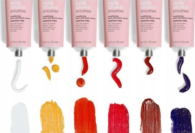 Milk Shake Milk Shake, Smoothies, Ammonia-Free, Semi-Permanent Hair Dye, 44N , 100 ml For Women