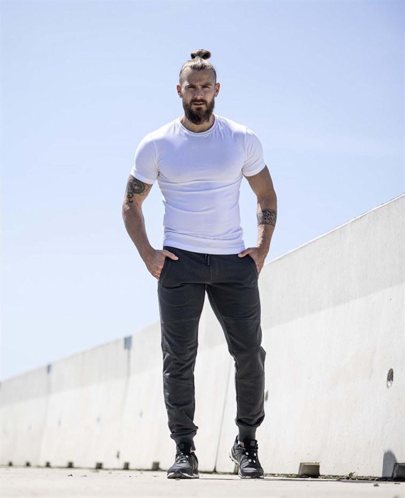 Ardon ARDON RIVARY - Męskie spodnie dresowe szeroka gumka i sznyrek w pasie 2 kieszenie krój SLIM FIT 80 % bawełna, 20 % poliester, - szary H6700 52