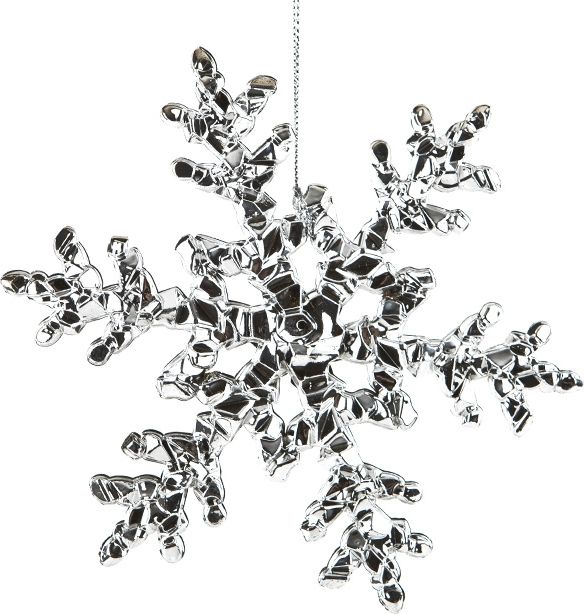 Witek Home Ozdoba świąteczna Płatek Śniegu 12,5cm