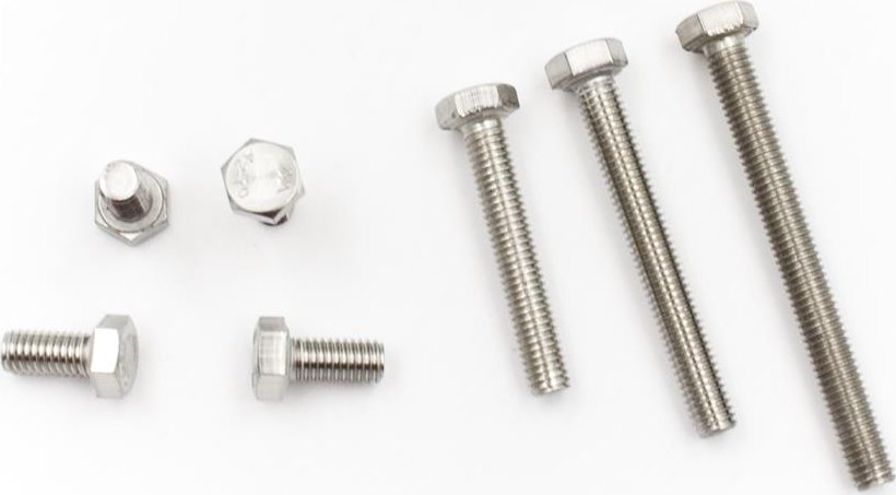 Inne Śruby nierdzewne M5 zestaw 7 szt, do prętów błotników