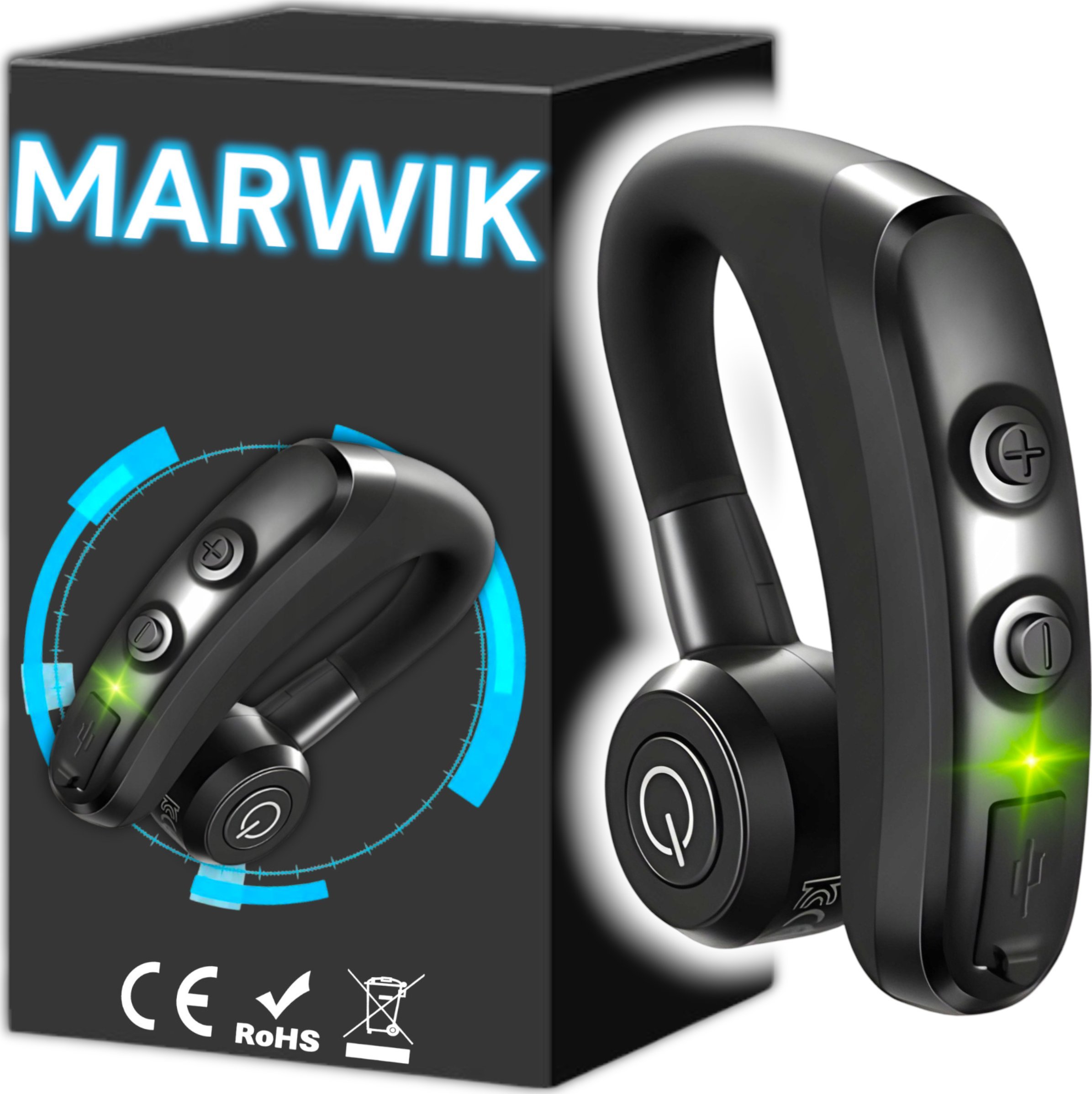 SŁUCHAWKA BEZPRZEWODOWA DO ROZMÓW BLUETOOTH DWA TELEFONY ZMODERNIZOWANA K5