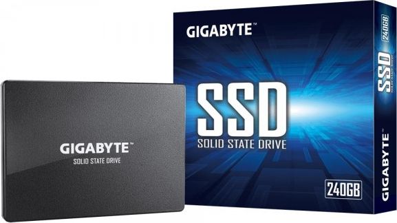 Gigabyte Dysk Twardy SSD GIGABYTE 240GB SATA 3.0 Write speed 420 MBytes/sec Read speed 500 MBytes/sec 2,5" MTBF 2000000 hours GP-GSTFS31