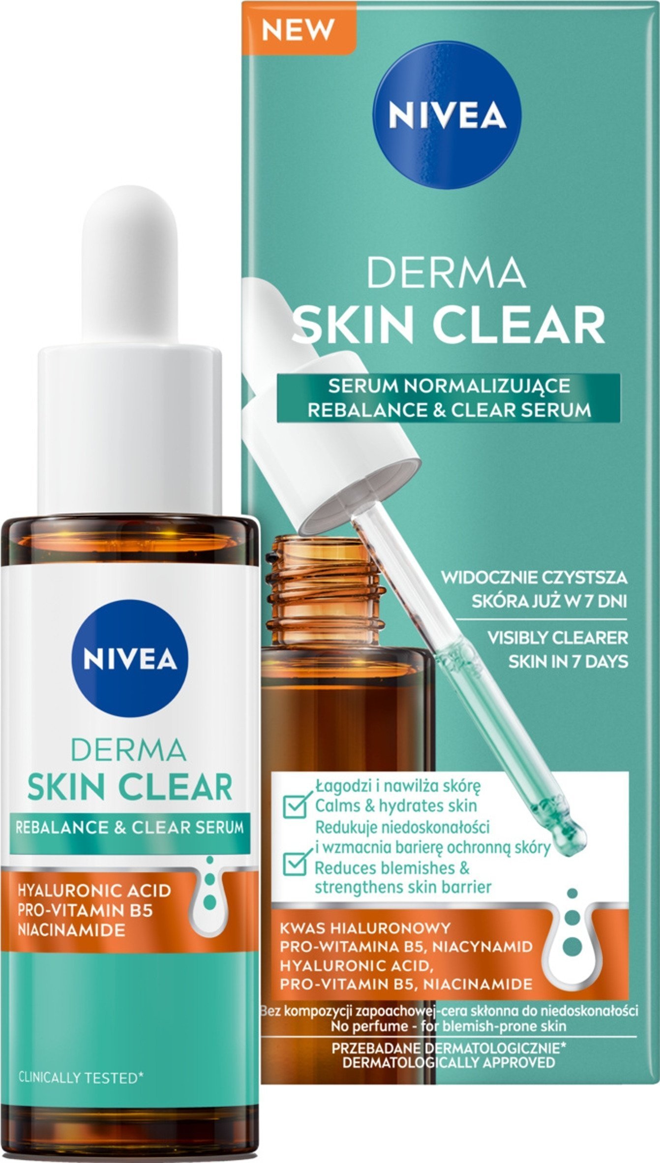 Nivea Derma Skin Clear Serum normalizujące 30ml