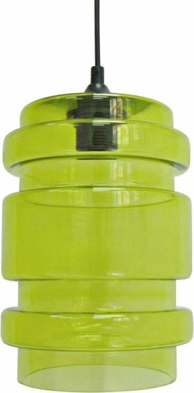 Lampa wisząca Candellux LAMPA WISZĄCA DECORADO 18 1X60W E27 KLOSZ ZIELONY (31-36650-Z) Candellux