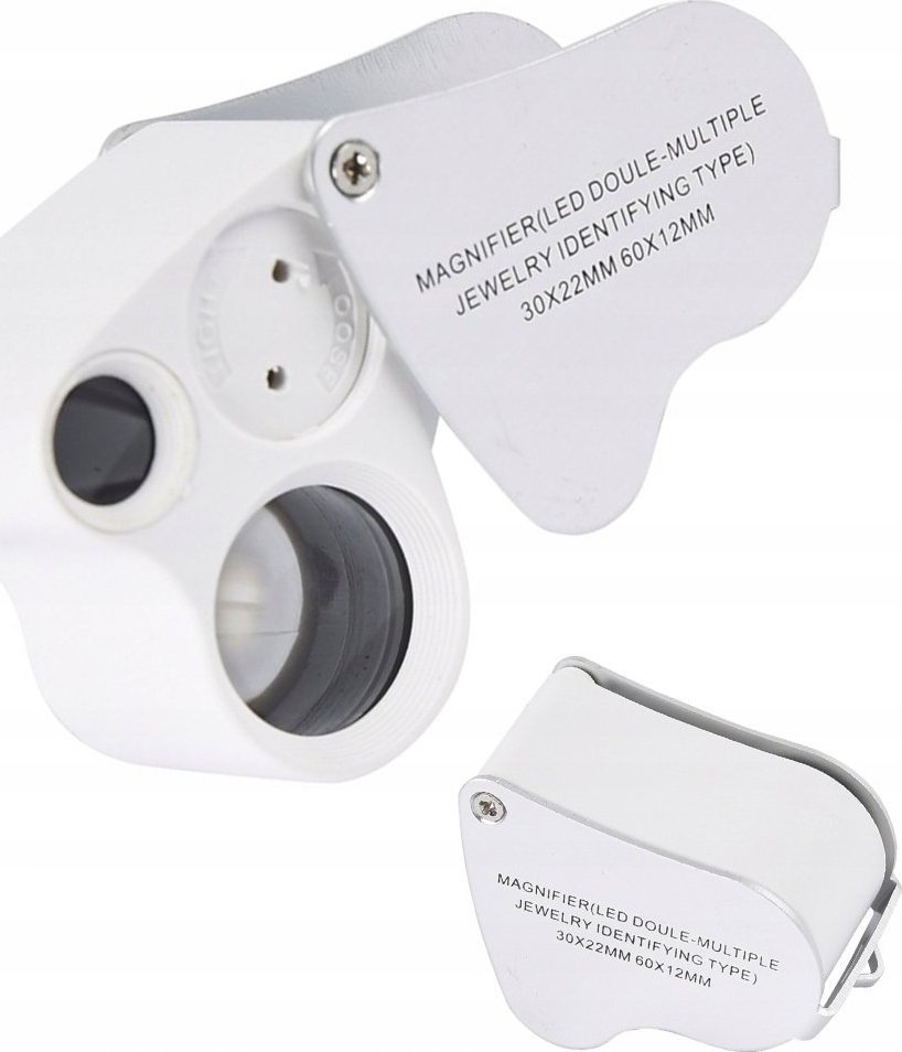 Verk LUPA KIESZONKOWA JUBILERSKA SKŁADANA LED UV 25x 50