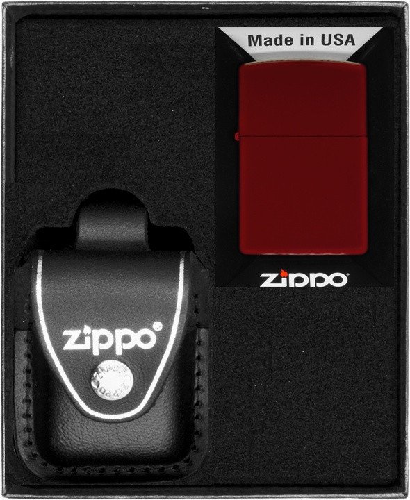 Zestaw ZIPPO Zapalniczka MERLOT Prezentowy No3