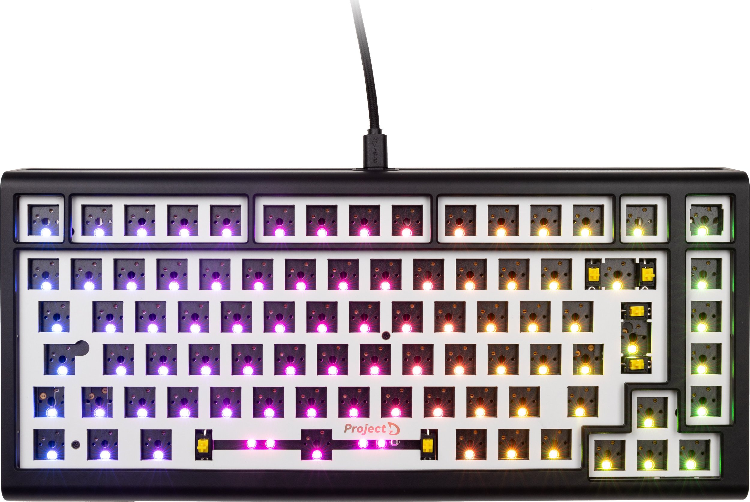 Klawiatura Ducky Ducky Tinker 75 Barebone Gaming Keyboard, ISO - black