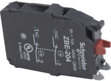 Schneider Electric Styk pomocniczy 2R montaż czołowy (ZBE204)