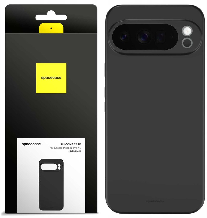 SpaceCase Etui Silicone Case 3.0 Google Pixel 10 Pro XL black standard