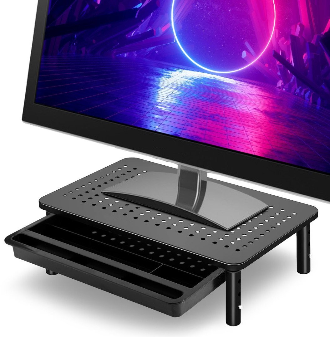 Regulowana podstawka NANKIN pod monitor laptop czarna