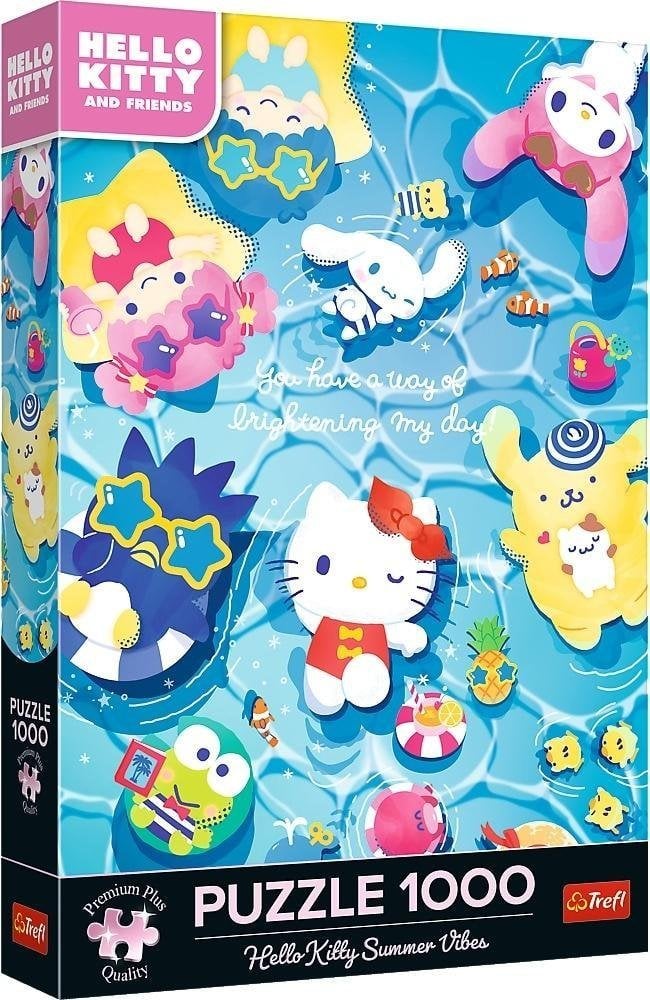 Trefl Puzzle Premium Plus Quality Hello Kitty Letni relaks 1000 elementów (12067)
