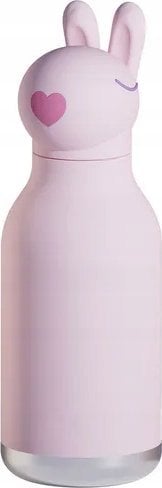 Asobu Asobu - Bestie Królik - Butelka termiczna ze słomką 460 ml