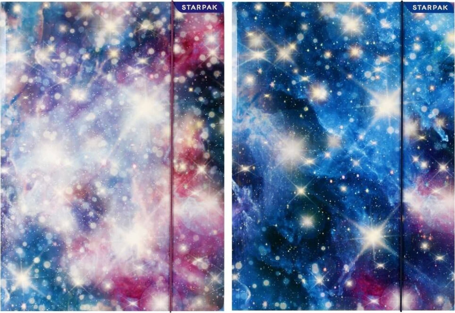 Starpak TECZKA Z GUMKA A4 GALAXY