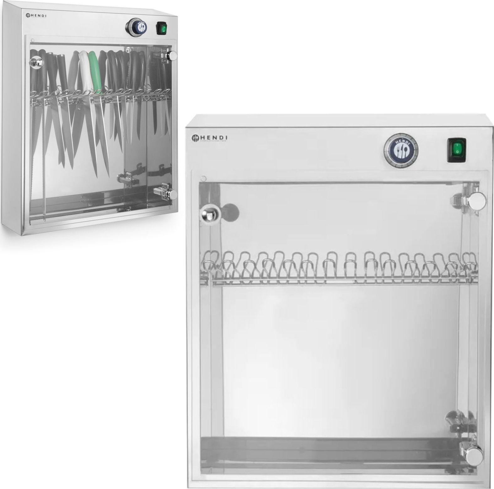 Hendi Sterylizator do dezynfekcji noży UV gastronomiczny na 14 noży - Hendi 281246 Sterylizator do dezynfekcji noży UV gastronomiczny na 14 noży - Hen