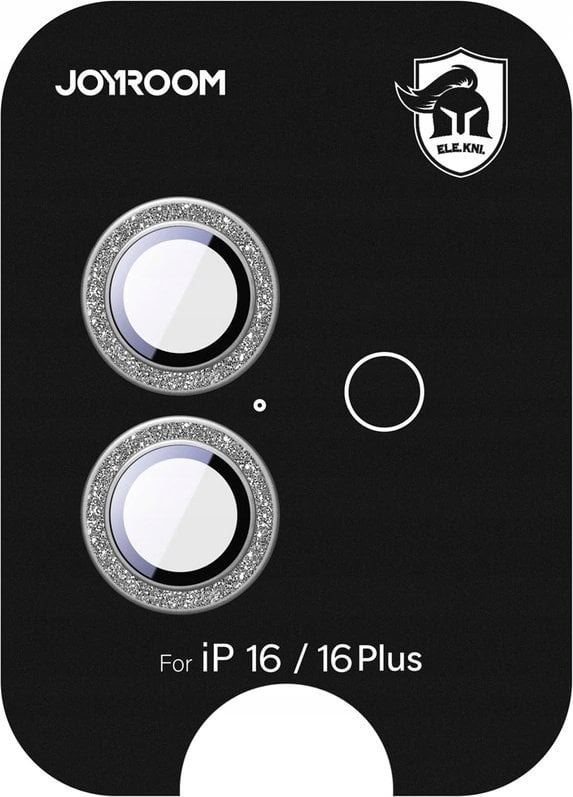 Szkło ochronne Joyroom JR-MSF0299 na obiektywy iPhone 16/16 Plus - srebrne