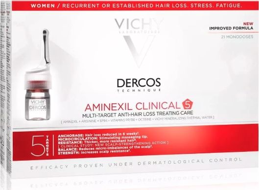Vichy Dercos Aminexil Clinical 5 Treatment 21x6ml