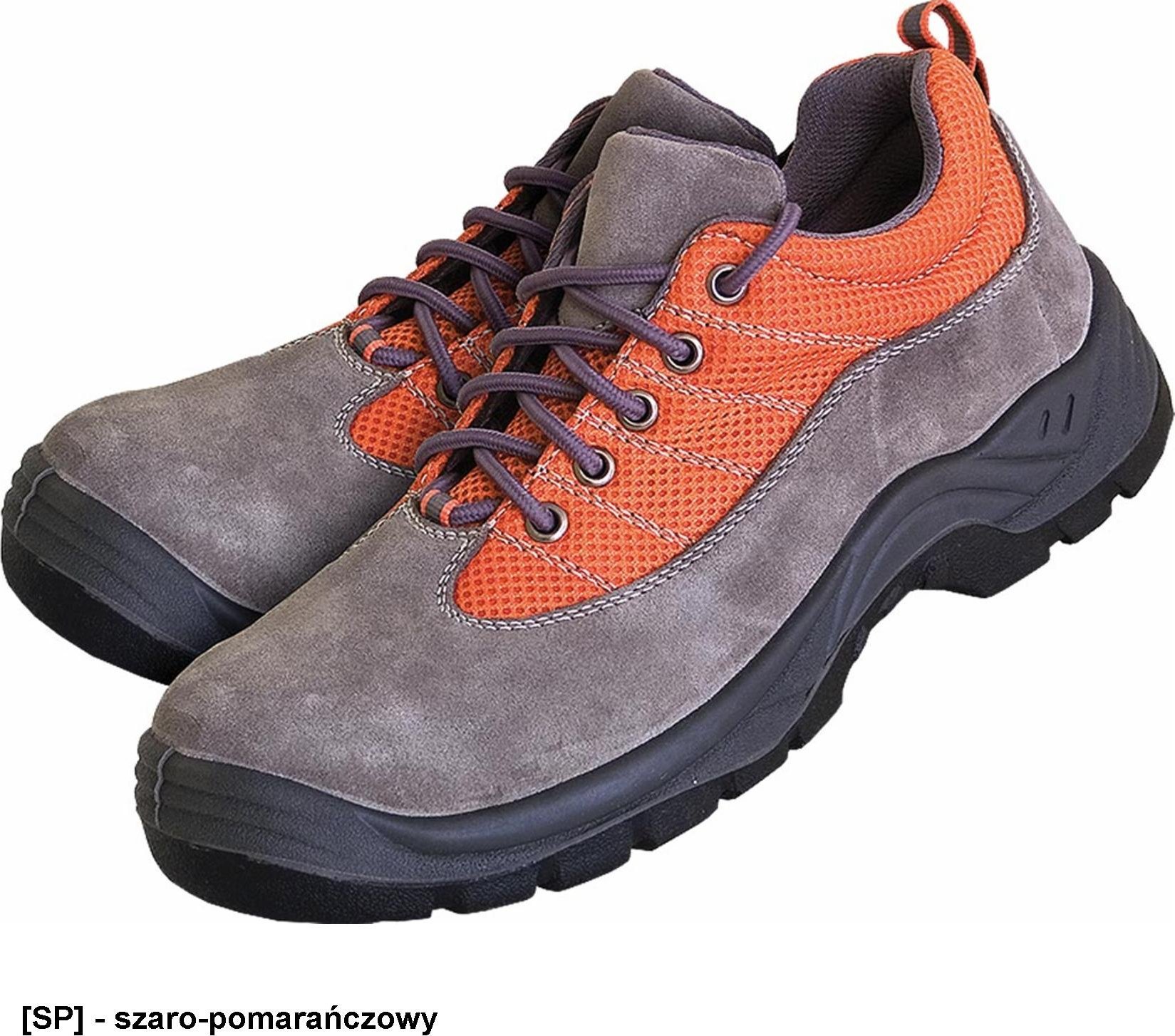 R.E.I.S. BRXREIS_SP - półbuty welurowe z podnoskiem 41