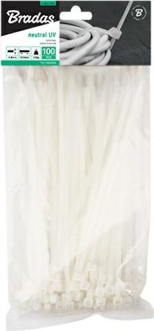 Bradas BRADAS Taśma kablowa 2,5 x 120mm NEUTRAL 100szt. uniwersalny