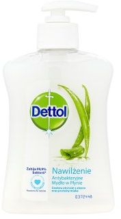 Dettol Antybakteryjne Mydło w Płynie Nawilżenie Pompka 250 ml