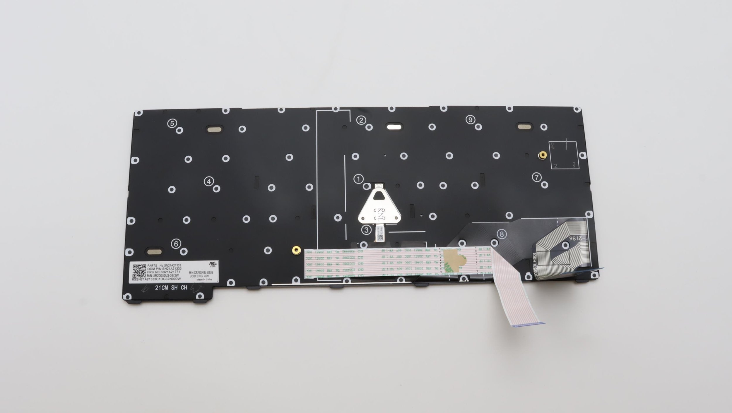 FRU CS21 CM KBD Shrunk Top BL