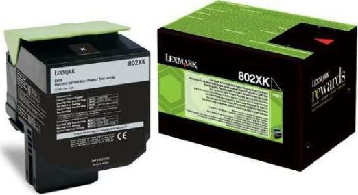 Toner Lexmark 80C2XK0 Black Oryginał (80C2XK0)