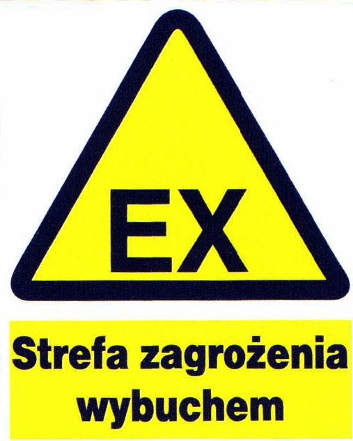 Mój dom Zoo-18 - Ex Strefa Zagrożenia Wybuchem - Znak Bhp