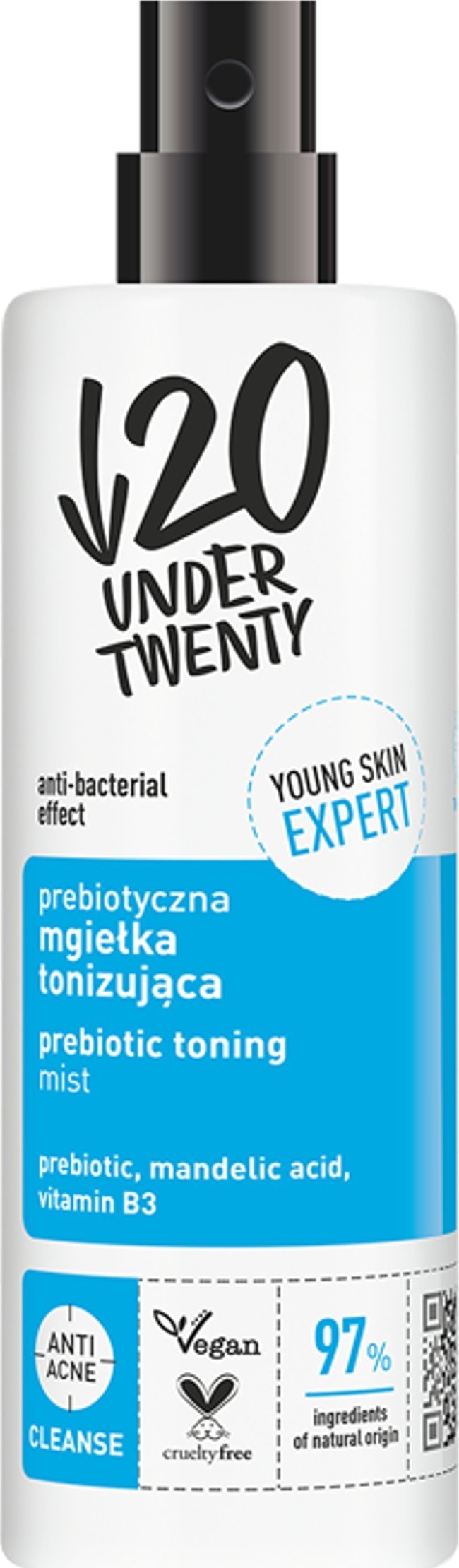 Under Twenty mgiełka tonizująca 200ml