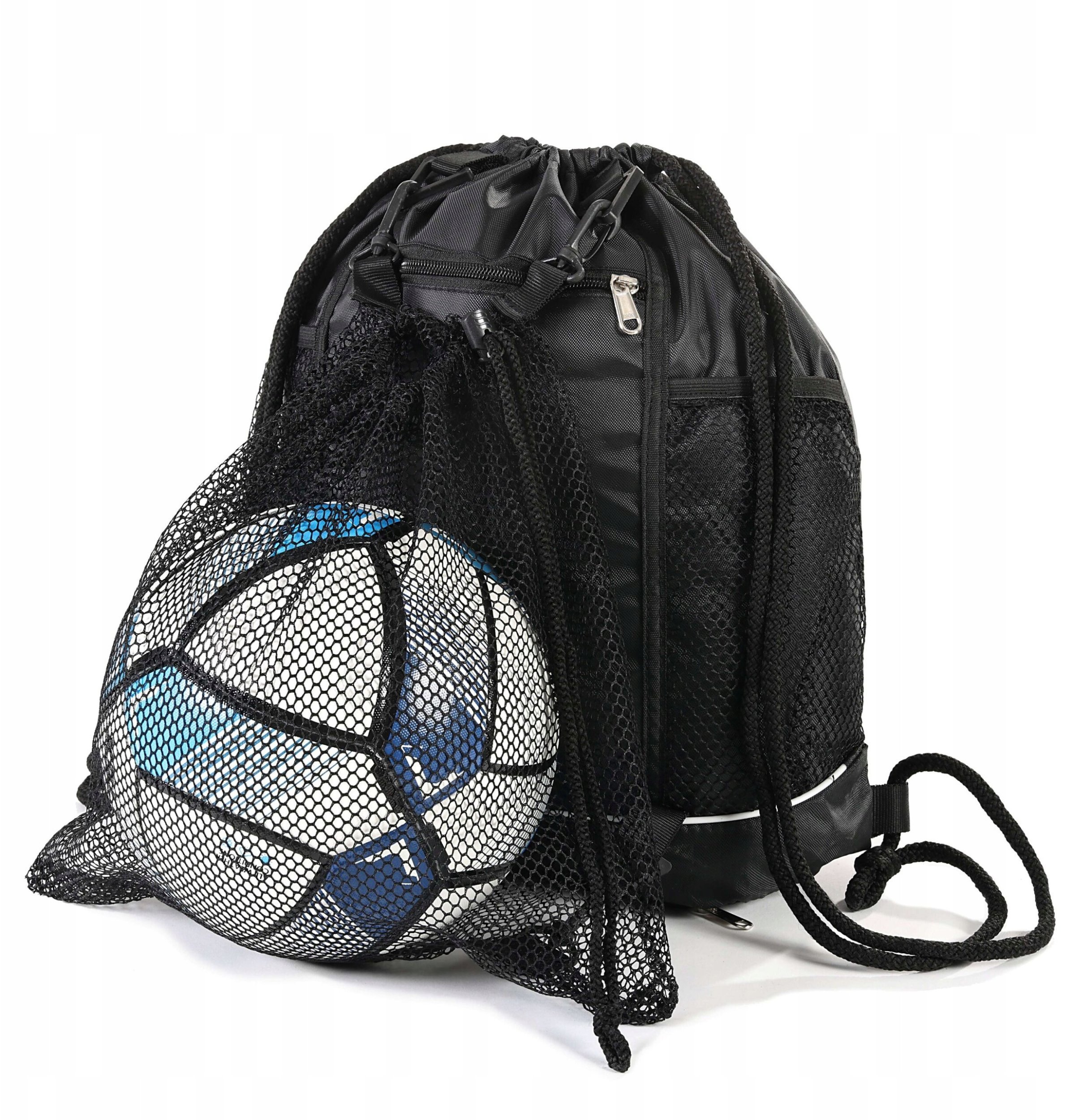 Plecak z siatką na piłkę