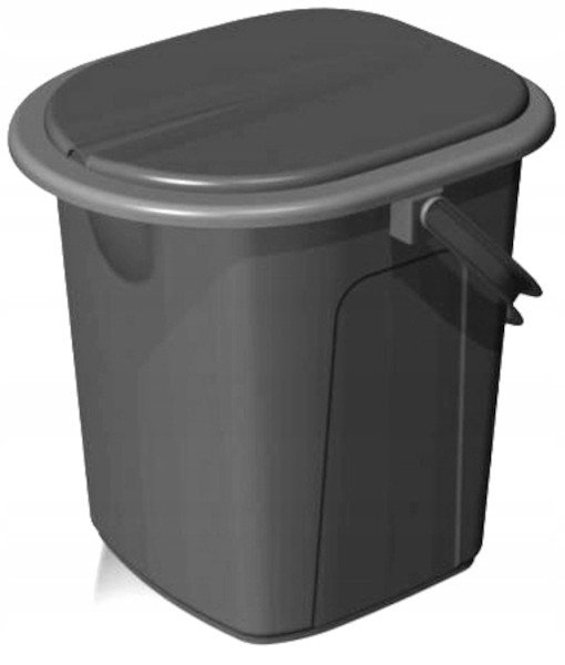 BRANQ - Toaleta turystyczna przenośna - WC na działkę - wiadro - 22 L
