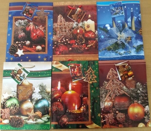 Panorama Torebka ozdobna laminowana Boże Narodz. PL-2 mix