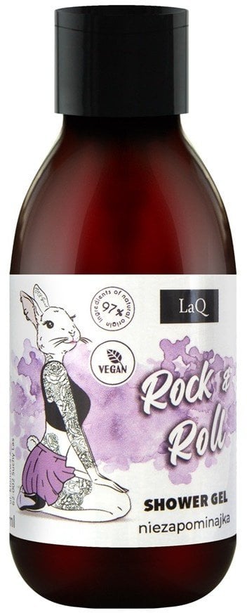LaQ Rock & Roll mini żel pod prysznic Niezapominajka 100ml