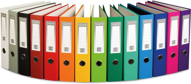 Segregator VauPe A4 75mm niebieski (061/19)