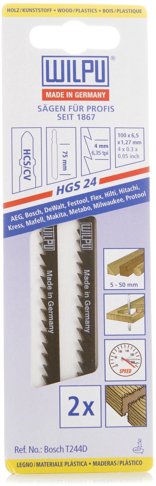 JIG SAW SET HGS24 2 PCS